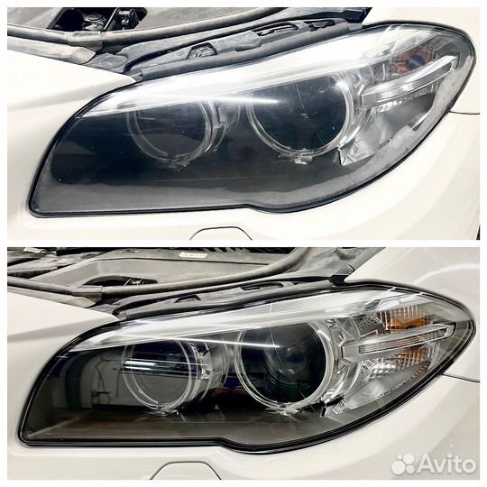 Полировка фар Бронирование