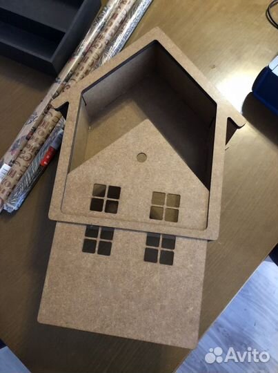 Коробка подарочная деревянная