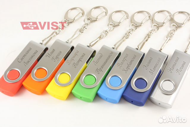 Именные Флешки с гравировкой от 15 штук iPL134