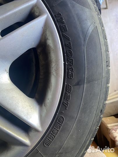 Колеса с литыми дисками