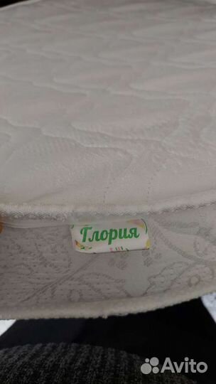 Матрас детский круглый с простыней