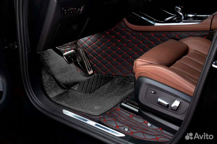 3D Коврики Infiniti QX80 из Экокожи