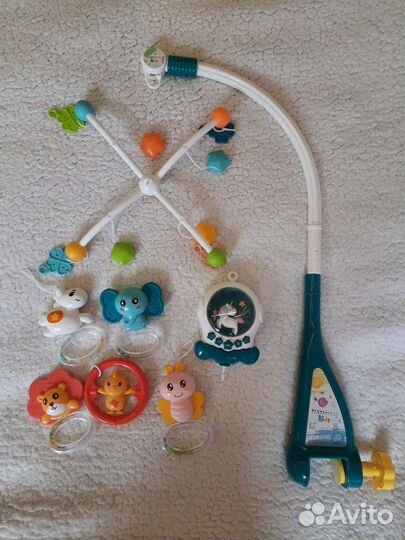 Мобиль на кроватку с проектором