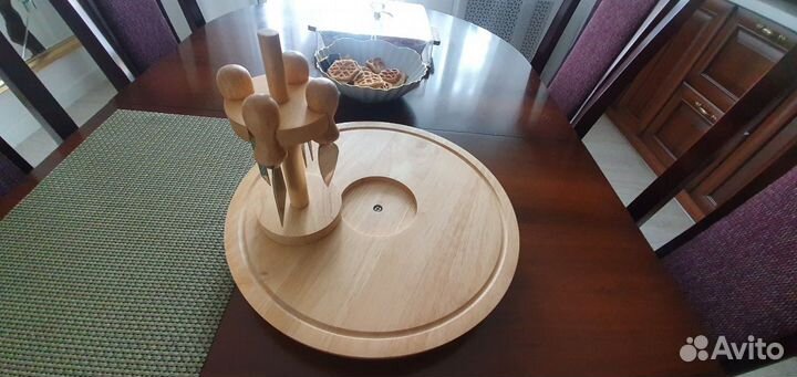 Вращающаяся Сервировочная доска для сыра