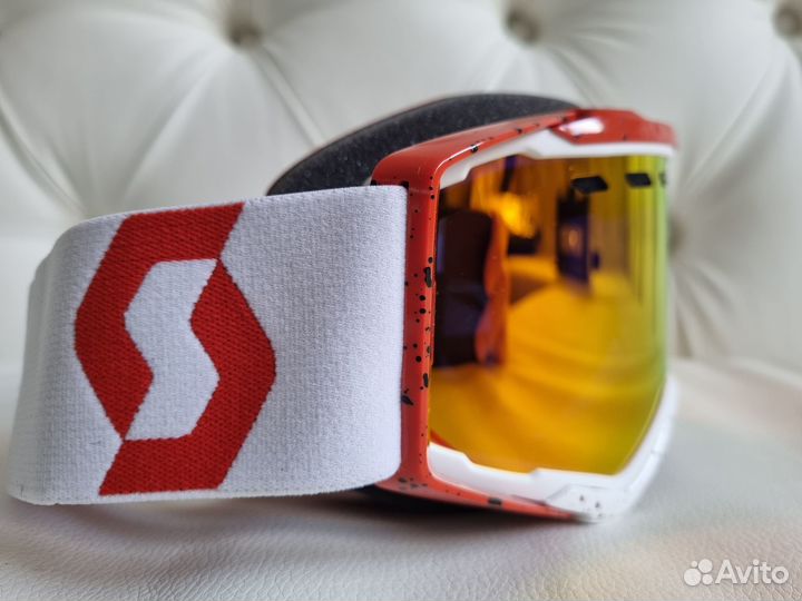 Очки scott Prospect Snow Cross LS white red red ch