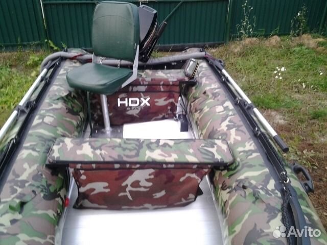 Лодка пвх HDX 370 Меркурий 15м прицеп мзса,эхолот