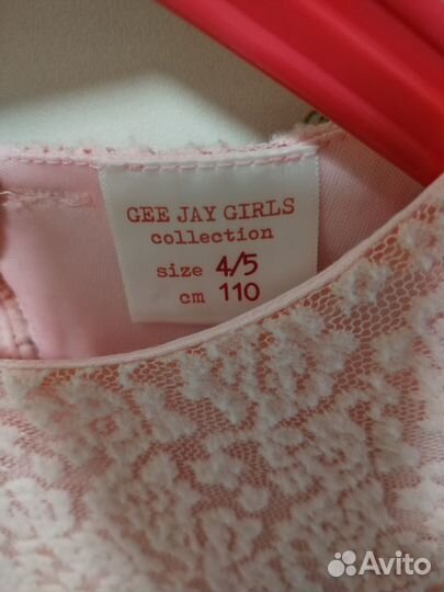 Платье для девочки 110