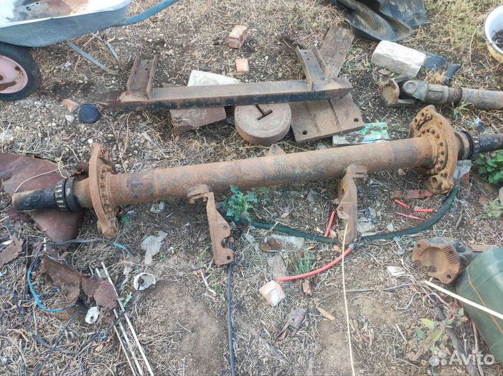 Ось прицепа камаз