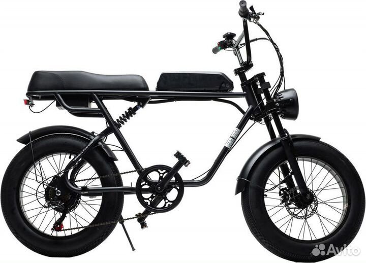 Электробайк furendo E-Tank 500 GT черный