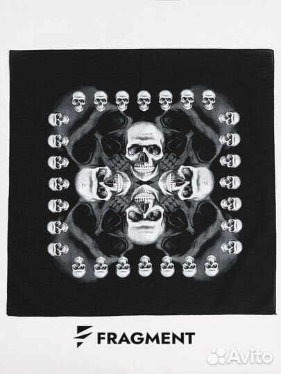Платок бандана Малые черепа