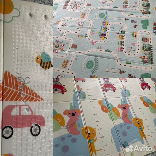 Детский коврик для ползания новый