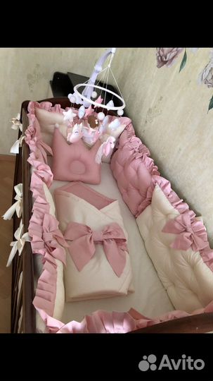 Бортики в детскую кроватку