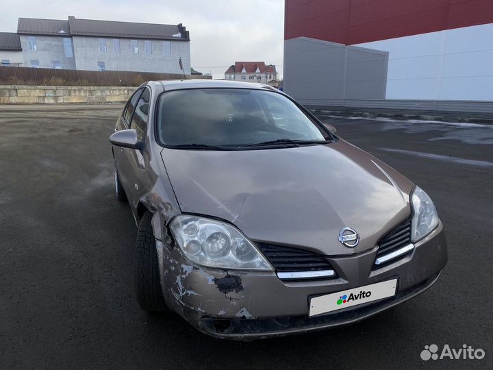 Nissan Primera 1.6 МТ, 2004, битый, 213 000 км