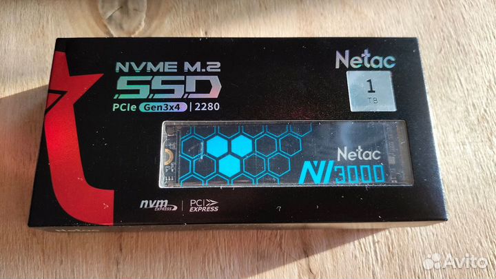 SSD M2 netac 250Gb 500Gb 1Tb 2tb