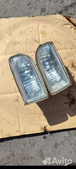 Противотуманные фары toyota land cruiser 100. 2006