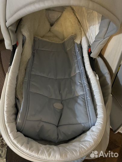 Конверт зимний на овчине новый