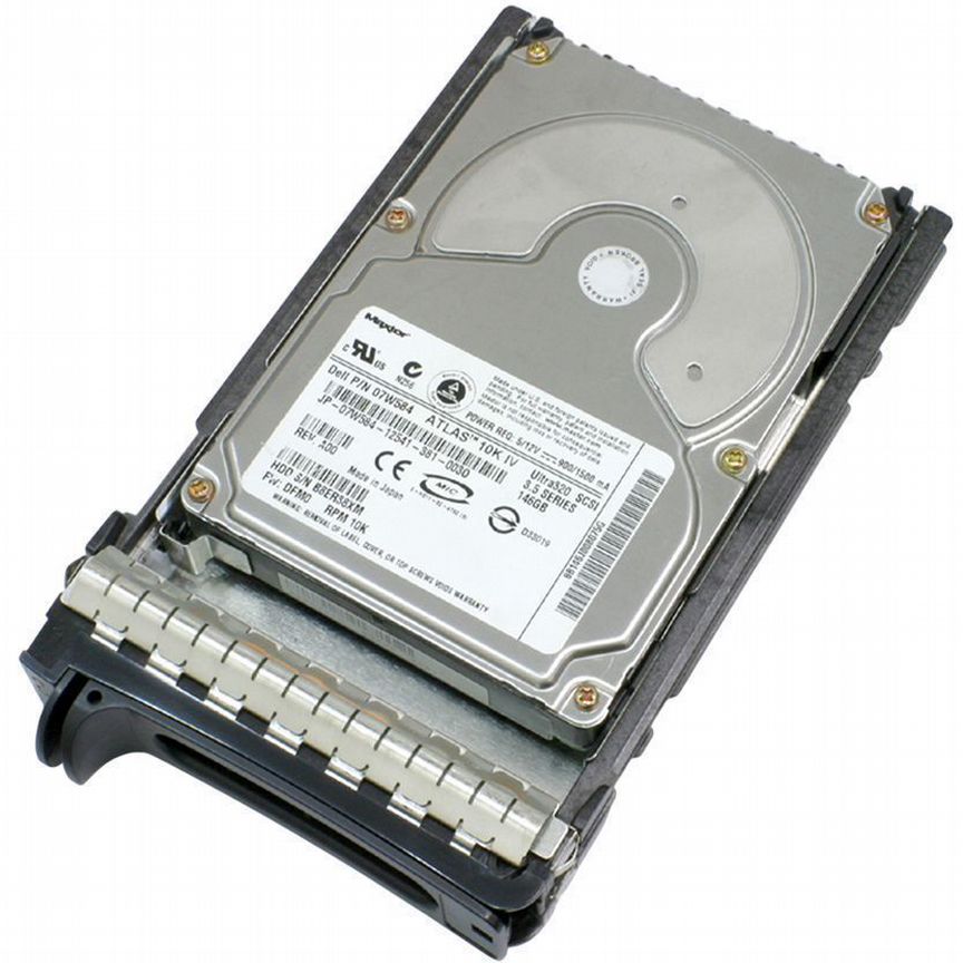 [7W584] Жесткий Диск Dell 146gb U320scsi 3.5" Hdd 7w584
