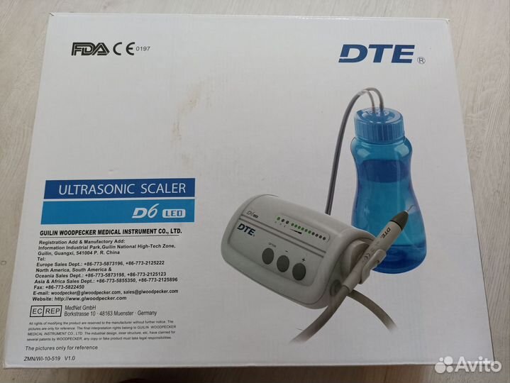 DTE-D6 LED - автономный ультразвуковой скалер