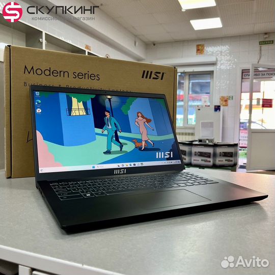 Ноутбук MSI Modern 15 B12M-211RU (арт.40291)