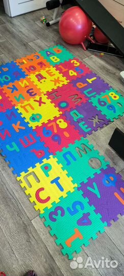 Детский коврик пазл