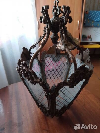 Люстра фонарь СССР (винтаж)