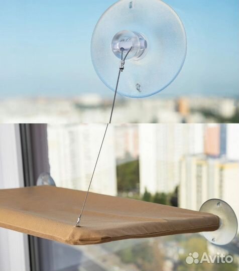 Гамак для кошки на окно