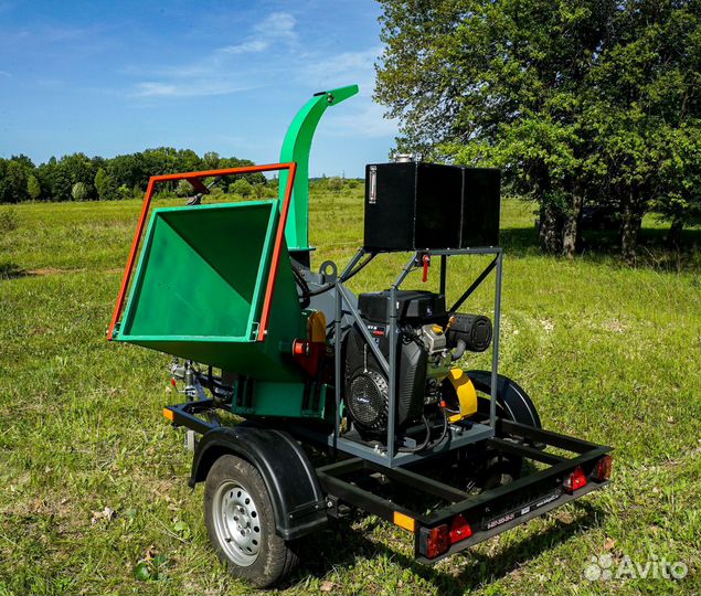 Измельчитель веток и древесных отходов 