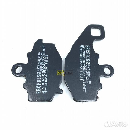 Тормозные колодки EBC FA192