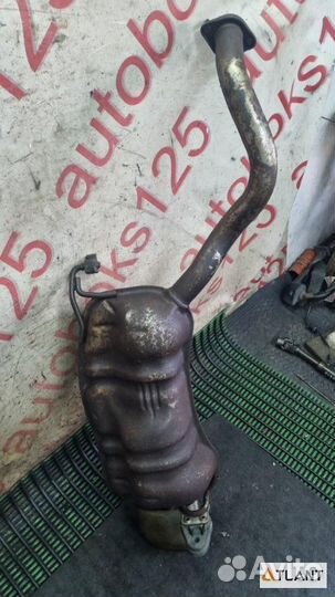 Глушитель левый hyundai veracruz