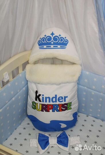 Конверт на выписку зимний