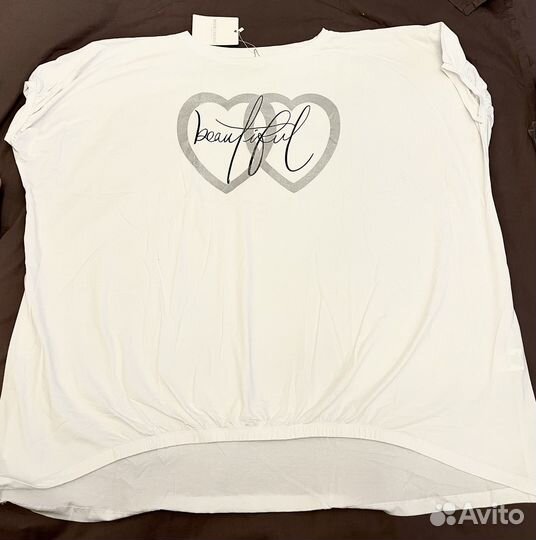 Футболка женская большого размера Италия