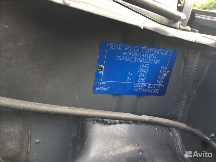 Разбор на запчасти Suzuki Liana