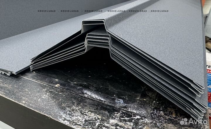 Гибка отливов -Нащельники, накладки для сэндвич-па