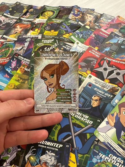 Карточки черепашки ниндзя