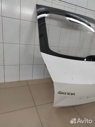 Крышка багажника в сборе Skoda Rapid 1