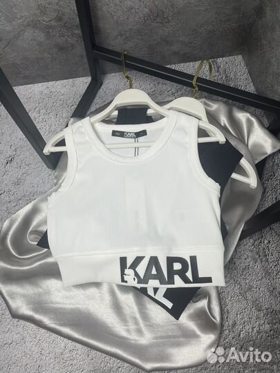 Кроп топ женский Karl lagerfeld xs s m l