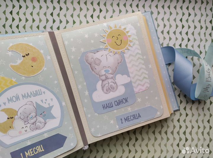 Фотоальбом ручной работы для мальчика