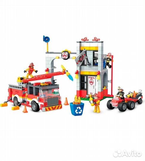 Конструктор Mega Construx Пожарная команда