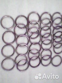 Шторные кольца металл. и пластиковые в ванну