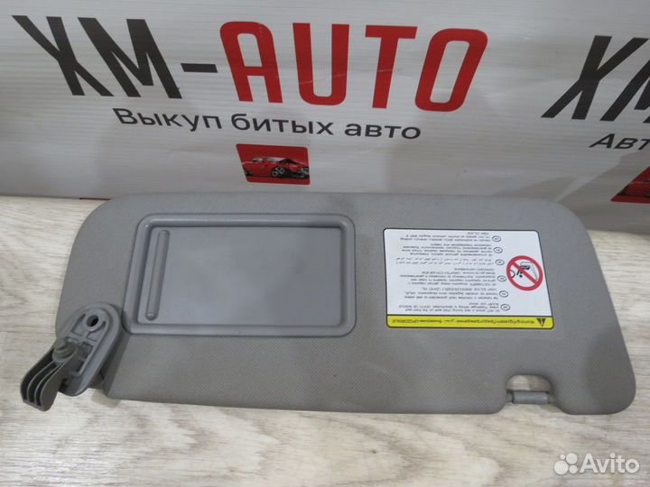 Козырек солнцезащитный правый Hyundai Solaris