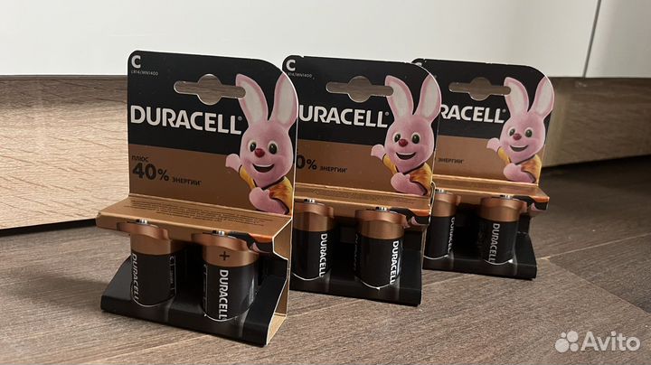 Батарейки duracell C(LR14)