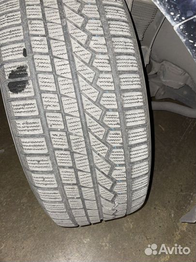 Диски р18 и зимние шины 255/55 на Ауди Ку7