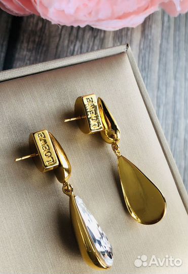 Золотые серьги