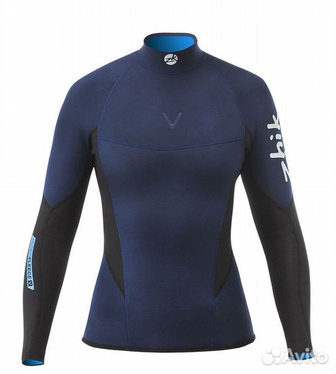 Женская гидромайка с длинными рукавами Microfleece