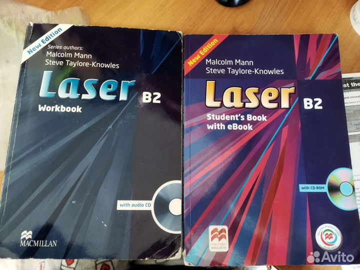 Laser B2 учебник и рабочая тетрадь
