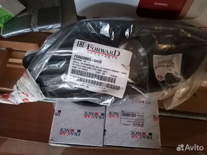 Комплект для установки птф Ford focus 2 рестайлинг