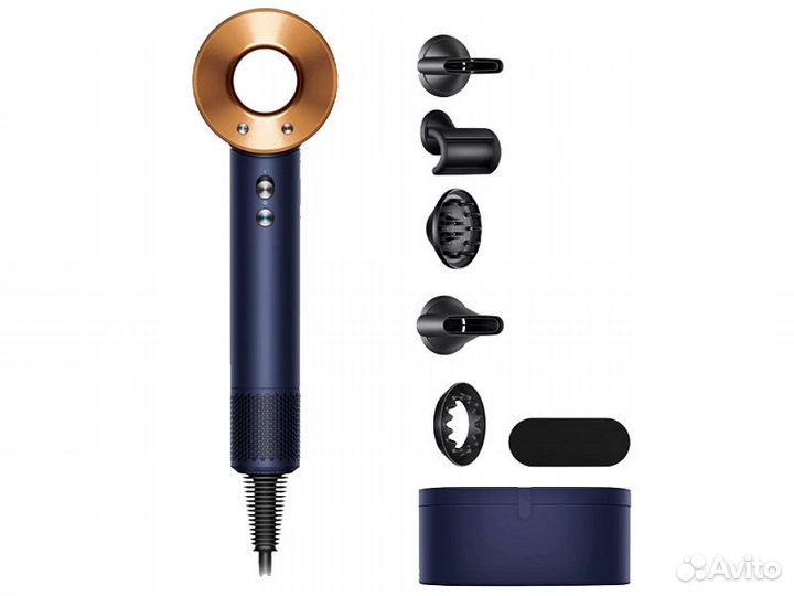 Фен Dyson Supersonic HD07 Prussian Blue. Оригинал