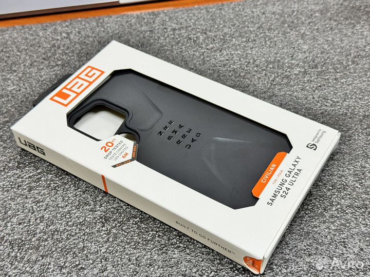 Чехол UAG Civilian Samsung S24 Ultra Black