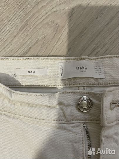 Брюки джинсы mango 46