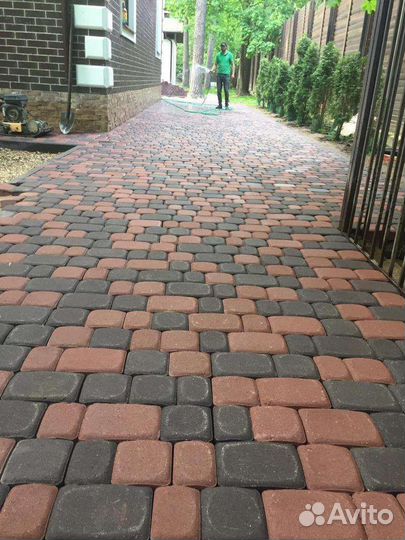 Укладка тротуарной плитки под ключ
